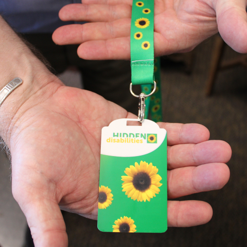 Sunflower Program Lanyard and Tag