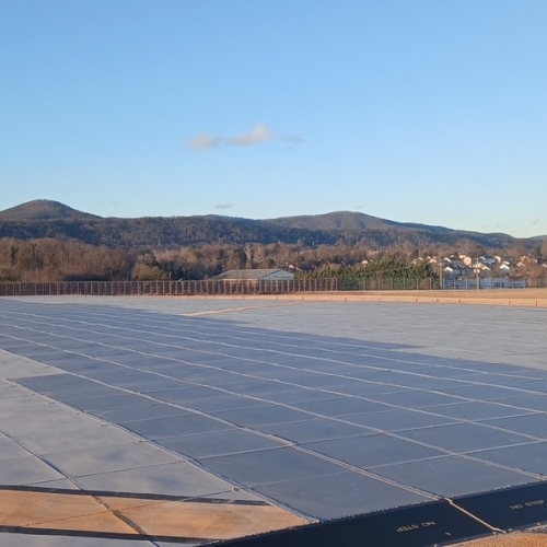 Repaired EMAS on a sunny day