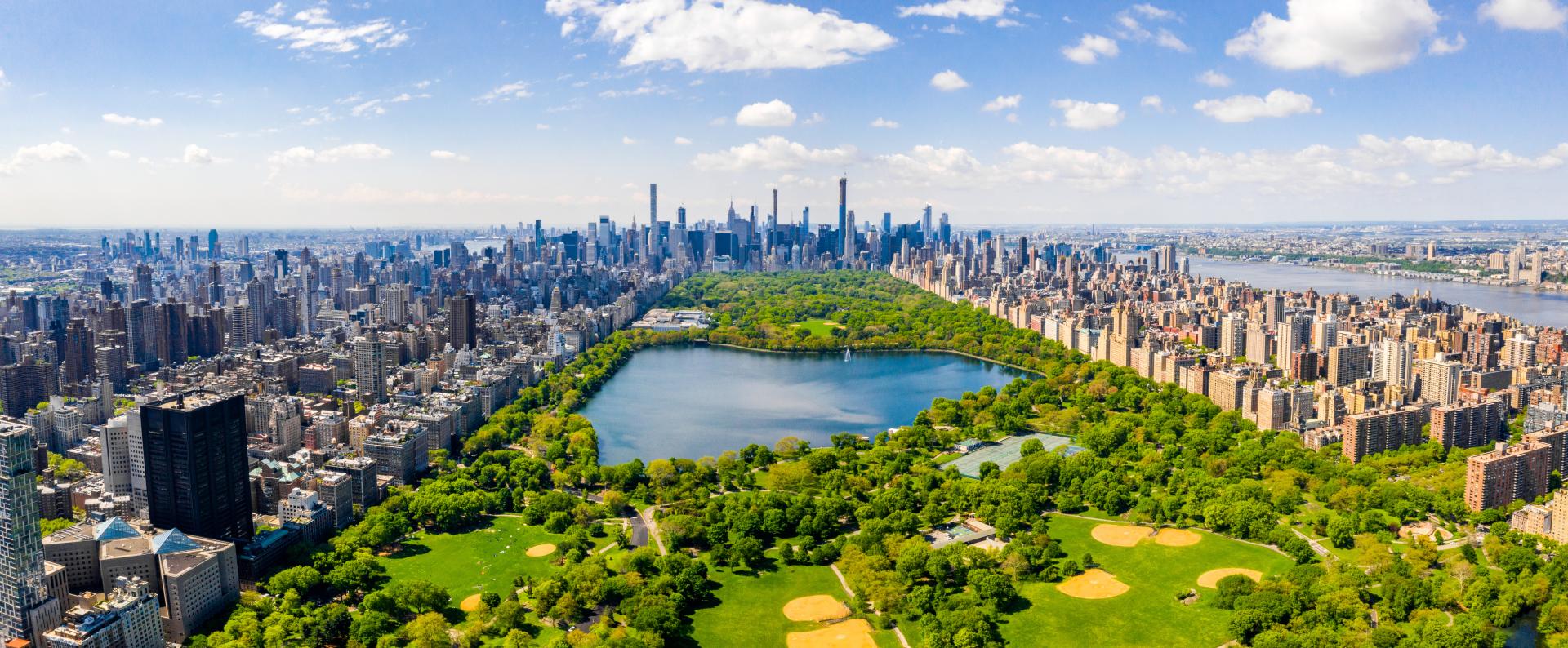 Central Park from the air