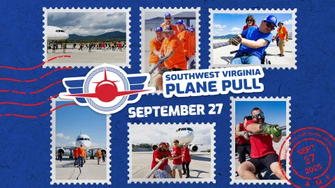Southwest Virginia Plane Pull, Sept. 27 - 6 stamp images from 2024 event
