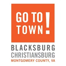 Go To Town! Blacksburg Christiansburg Montgomery County VA tourism logo