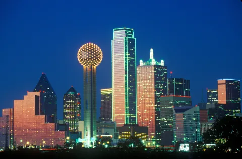 Dallas skyline